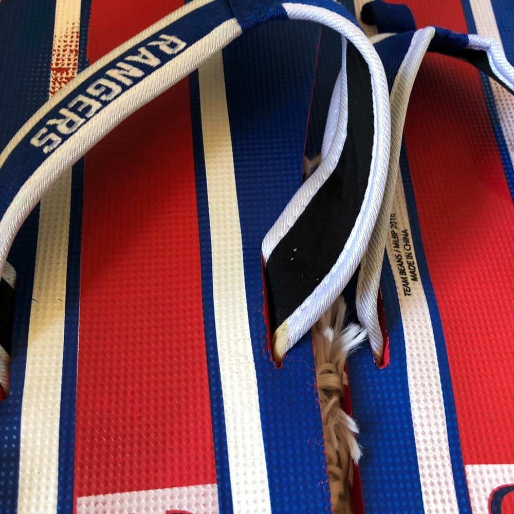 Texas Rangers Flip Flops. Multicolored - Picture 8 of 9